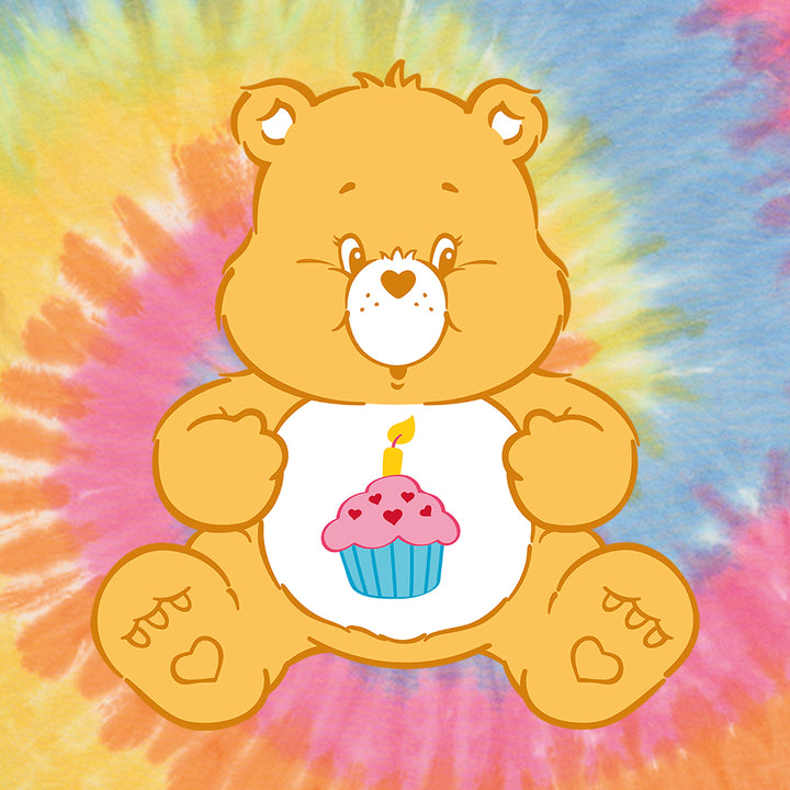 Birthday Bear Tie Dye Kids T-Shirt-Care Bears Store