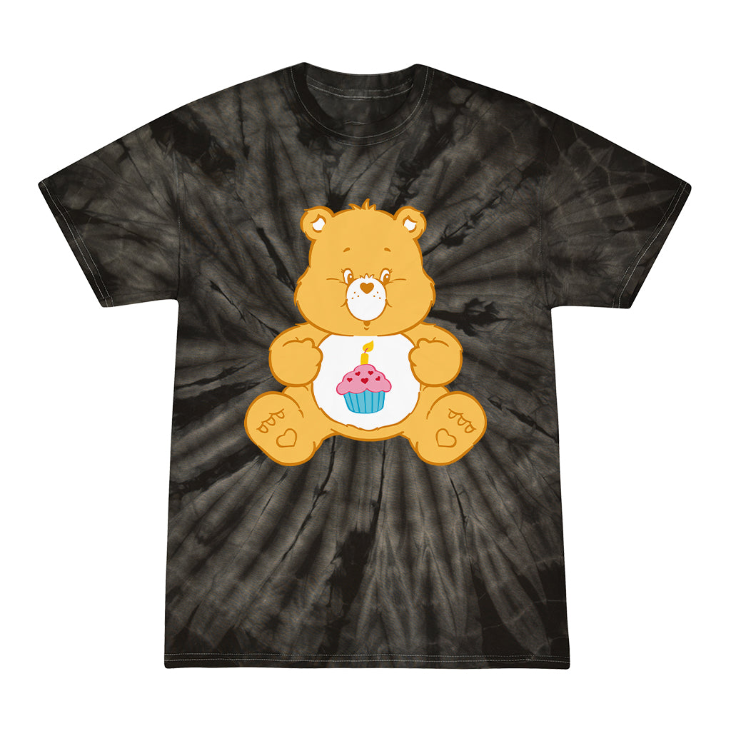 Birthday Bear Tie Dye Kids T-Shirt-Care Bears Store